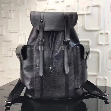 fake louis vuitton backpack supreme|faux louis vuitton backpack.